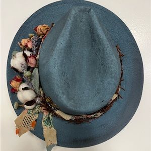 Hand painted decorative hat
